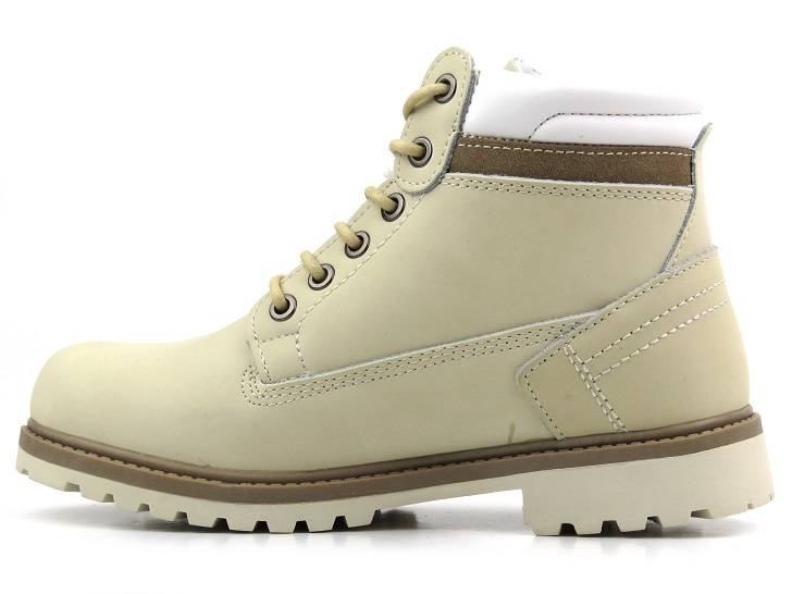 Trapery, ciepłe buty damskie zimowe - DK XC171073, jasnoszare