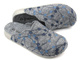 Filcowe kapcie damskie Inblu UA-35, szare w kropki