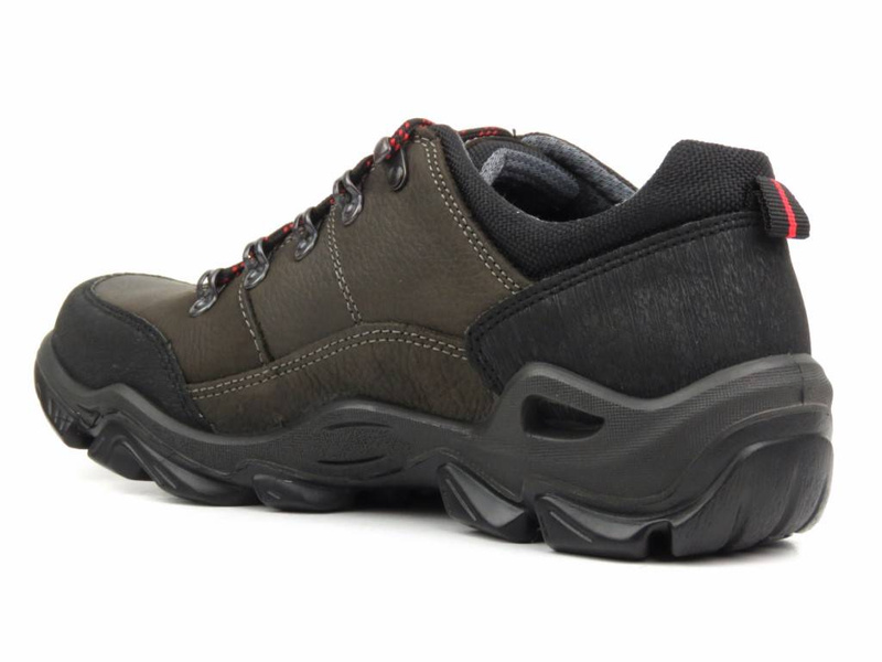 Buty męskie trekkingowe niskie z POLAR-TEX - MANITU 640047-02