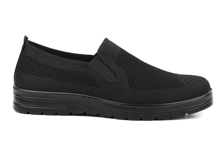 Wygodne buty męskie sportowe, tenisówki - NEWS 9TX02-1022, czarne