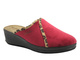 Kapcie Damskie INBLU GI-25 bordowe Wsuwane 