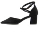 Eleganckie sandały, czółenka damskie na słupku - Evento 20SD98-1627, czarne