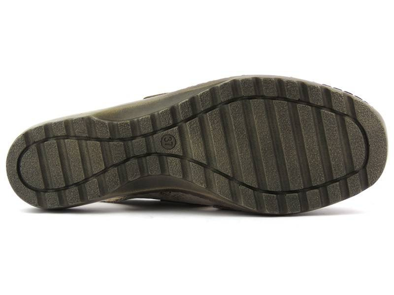 Wygodne sandały damskie o tęgości G 1/2 - Axel 2498, beżowe