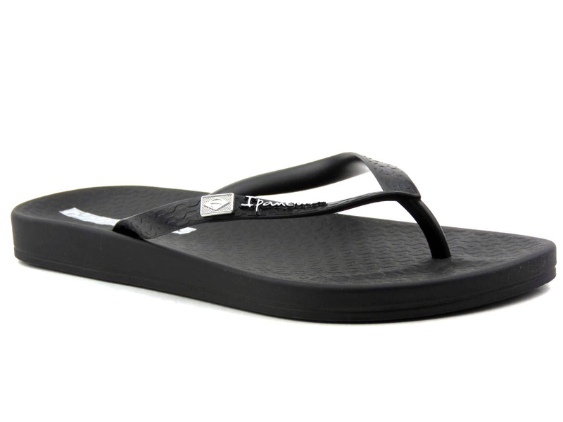Gumowe japonki damskie IPANEMA 82932, czarne
