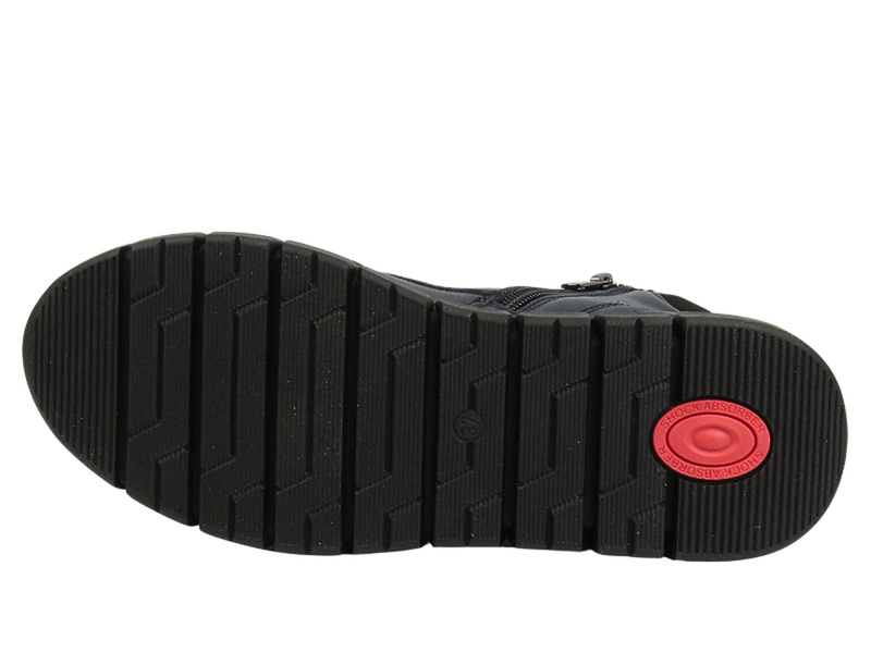 Wygodne botki damskie Helios Komfort 561, granatowe