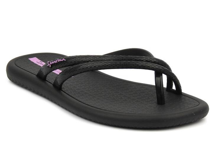 Klapki, japonki damskie - Ipanema 27133, czarne