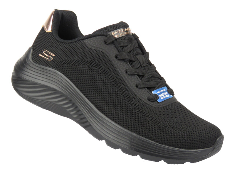 Sportowe buty damskie Skechers 117679 w kolorze czarnym