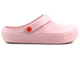 Piankowe klapki damskie, clogsy- BIG STAR II275008, różowe