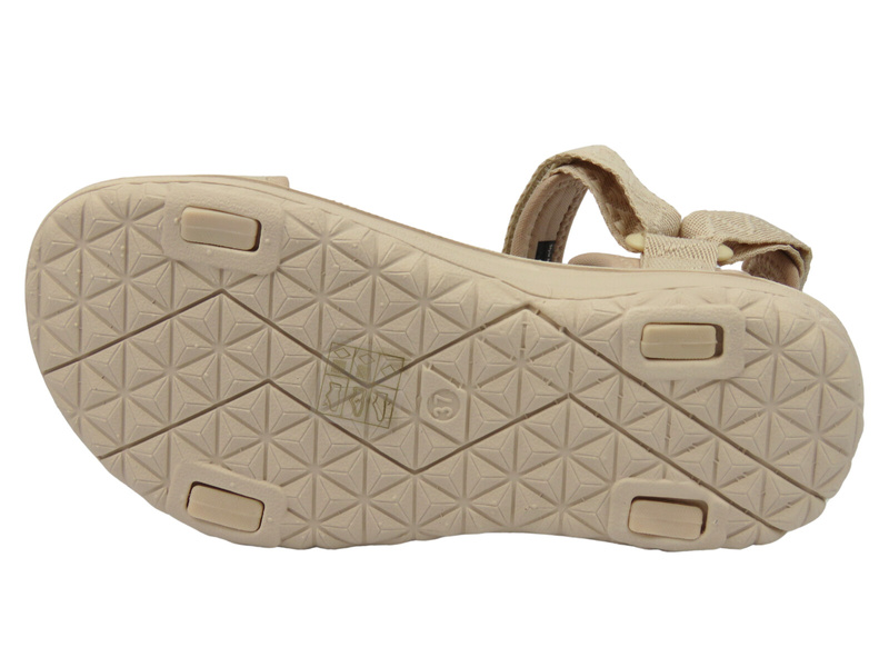 Sandały damskie sportowe - Lee Cooper 25-34-3560L, beżowe