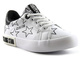 Buty sportowe dziecięce BIG STAR II374001, białe w gwiazdki