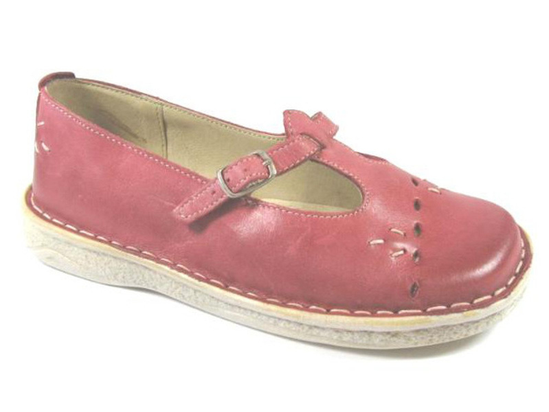 Skórzane półbuty dla dziewczynki - Helios 429