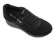 Sneakersy damskie na koturnie - INBLU IN001299, czarne