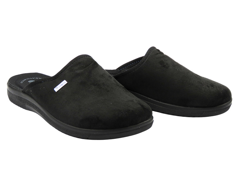 Wygodne kapcie męskie INBLU DG-75U, czarne