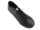 Trampki damskie z ekoskóry - Cross Jeans DD2R4029CFW20, czarne