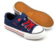 Trampki dziecięce na rzep - LEE COOPER 22-44-0801K, jeans
