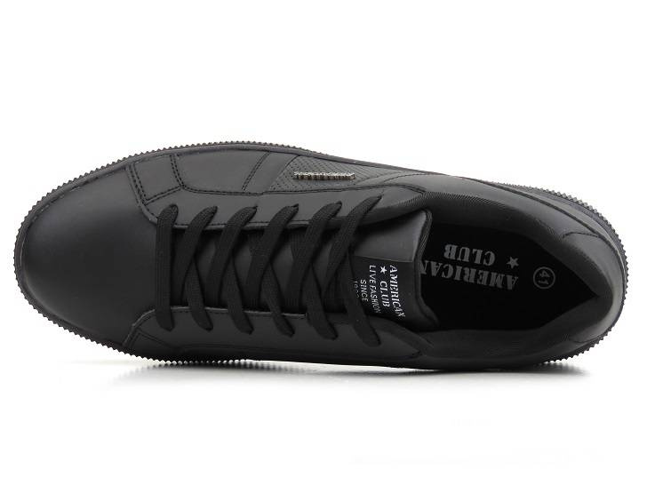 Sneakersy męskie AMERICAN CLUB RH74/22, czarne