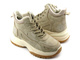 Trapery, śniegowce damskie na platformie - LEE COOPER LCJ-22-44-1352L, szare