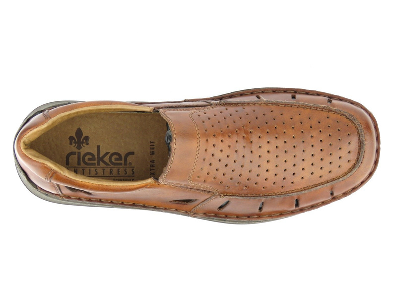 Półbuty męskie Rieker 05276