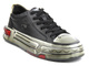Nowoczesne sneakersy męskie - JOHN DOUBARE 9699, czarne