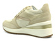 Sneakersy damskie ze skóry naturalnej - GEOX Respira D368LA, beżowe