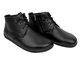 Barefoot botki minimalistyczne damskie czarne Helios Komfort 501P