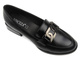 Eleganckie mokasyny damskie Vinceza 58162, czarne