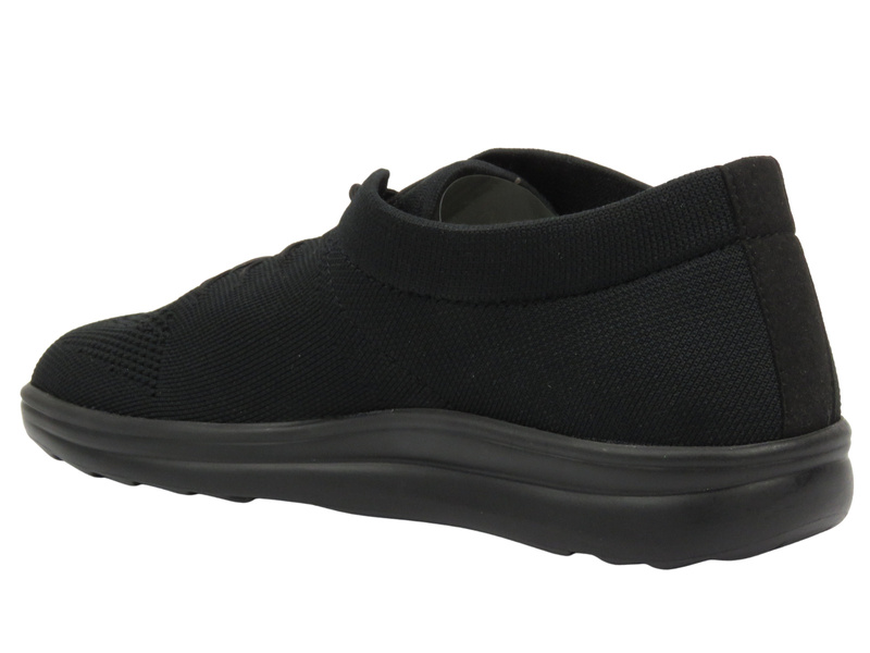 Sneakersy, buty sportowe męskie Berkemann 05550-999, czarne