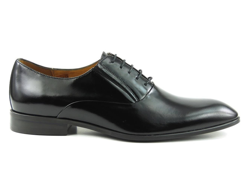 Lotniki męskie wizytowe CONHPOL 7866, czarne