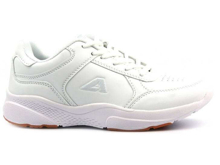 Buty sportowe damskie, adidasy - American Club HA 52/24, białe