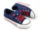 Trampki dziecięce na rzep - LEE COOPER 22-44-0801K, jeans