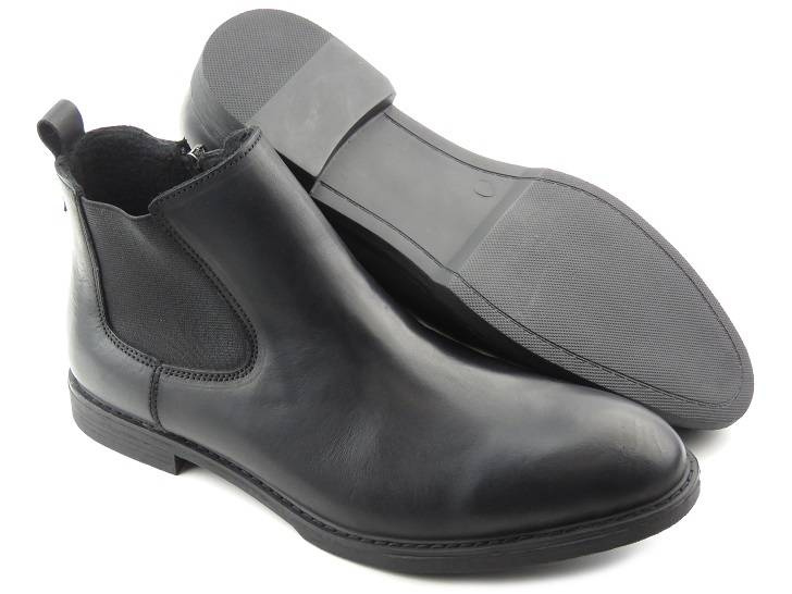 Sztyblety męskie zimowe - AMERICAN CLUB CY64/22, czarne