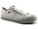 Trampki damskie niskie - Lee Cooper 21-31-0091L, białe z czernią