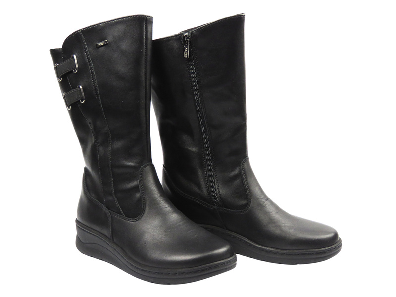 Wygodne botki damskie Helios Komfort 784, czarne