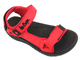 Sandały damskie sportowe - Lee Cooper LCW-24-34-2616L, czarno-czerwone