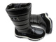 Śniegowce dziecięce z softshell i membraną - WOJTYŁKO 23038, czarne