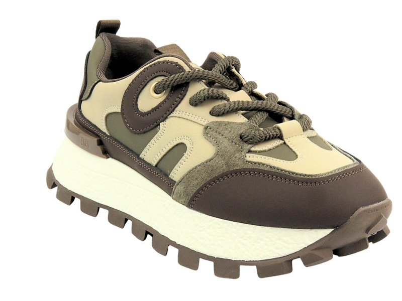 Sportowe buty damskie  - VINCEZA 66710, brazowe