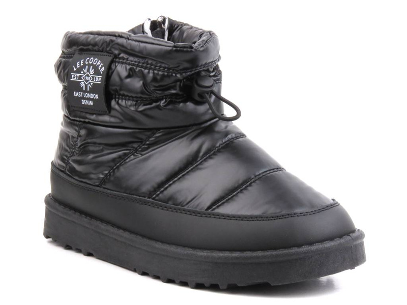 Śniegowce damskie za kostkę - Lee Cooper LCJ-23-44-1967L, czarne