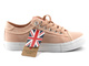 Trampki damskie, buty sportowe Lee Cooper 012, różowe