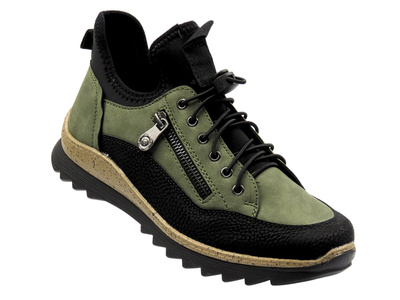 Buty damskie - UNISOFT 25PB02-9520, zielone