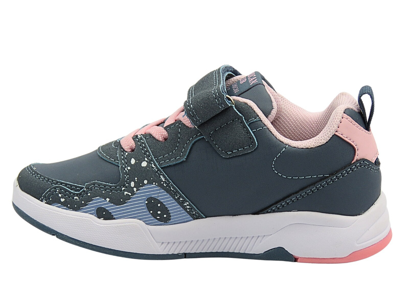 Sneakersy, buty sportowe dla dziewczynki - AMERICAN CLUB BS 27/23, szare
