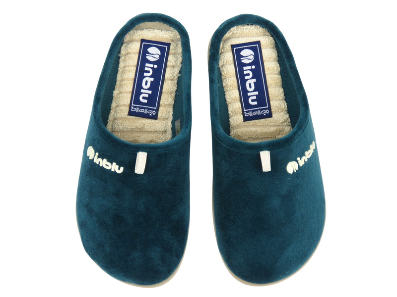 Kapcie Damskie INBLU ET-37 zielone Wsuwane