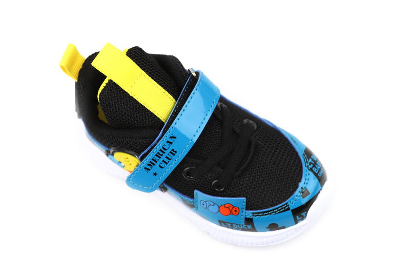 Buty sportowe, adidasy dziecięce AMERICAN CLUB BD 23/22, czarne