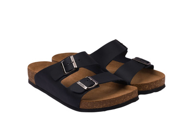 Klapki męskie Leon 4703 czarne