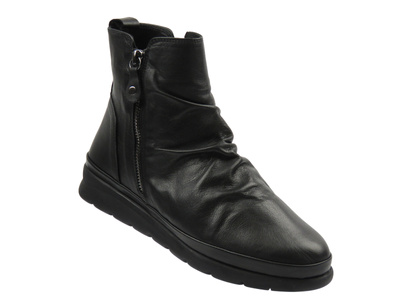 Botki damskie Nika Komfort 0630-8057-20, czarne