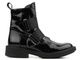 Botki damskie lakierowane - VENEZIA G0441215, czarne