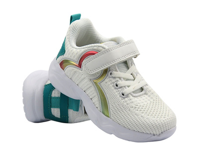 Buty dziecięce sportowe - American Club RL 82/22 RL 81/22, białe