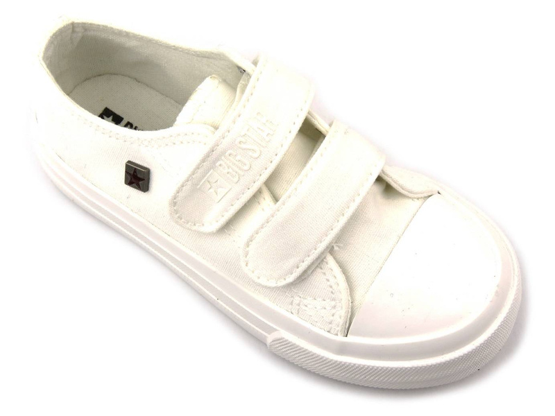 Trampki, buty sportowe dziecięce BIG STAR FF374096, białe