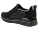 Sneakersy damskie na suwak czarne INBLU IN-389