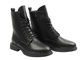 Skórzane botki damskie czarne Cambell 25-98310