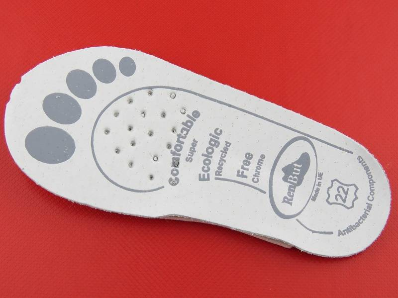 Sandały dziecięce zabudowane - RenBut 102P-1162, czarne z dinozaurem